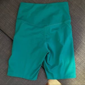 Girlfriend collective high rise compressive bike short